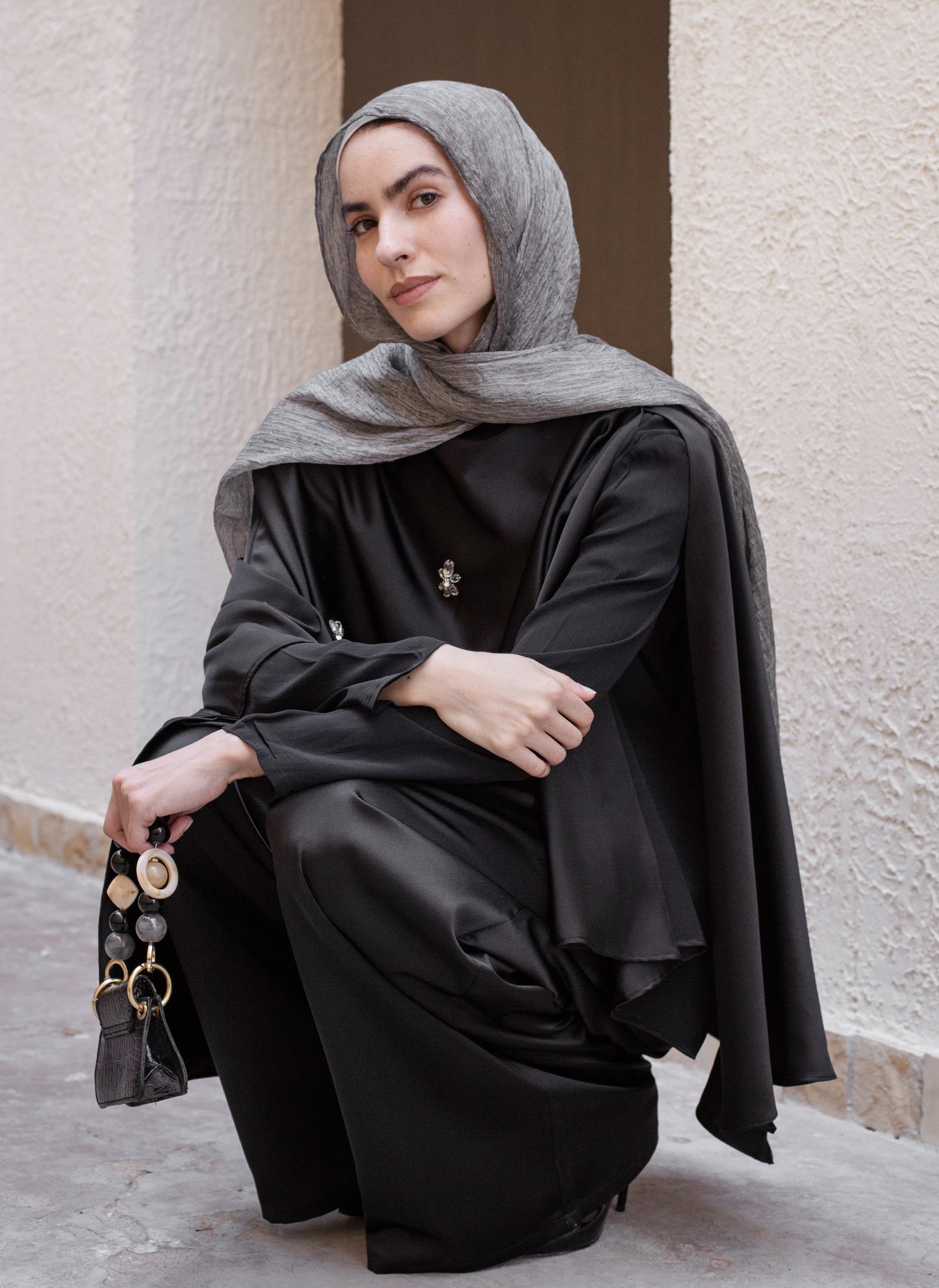 Diala Crystal Edition Set In Black