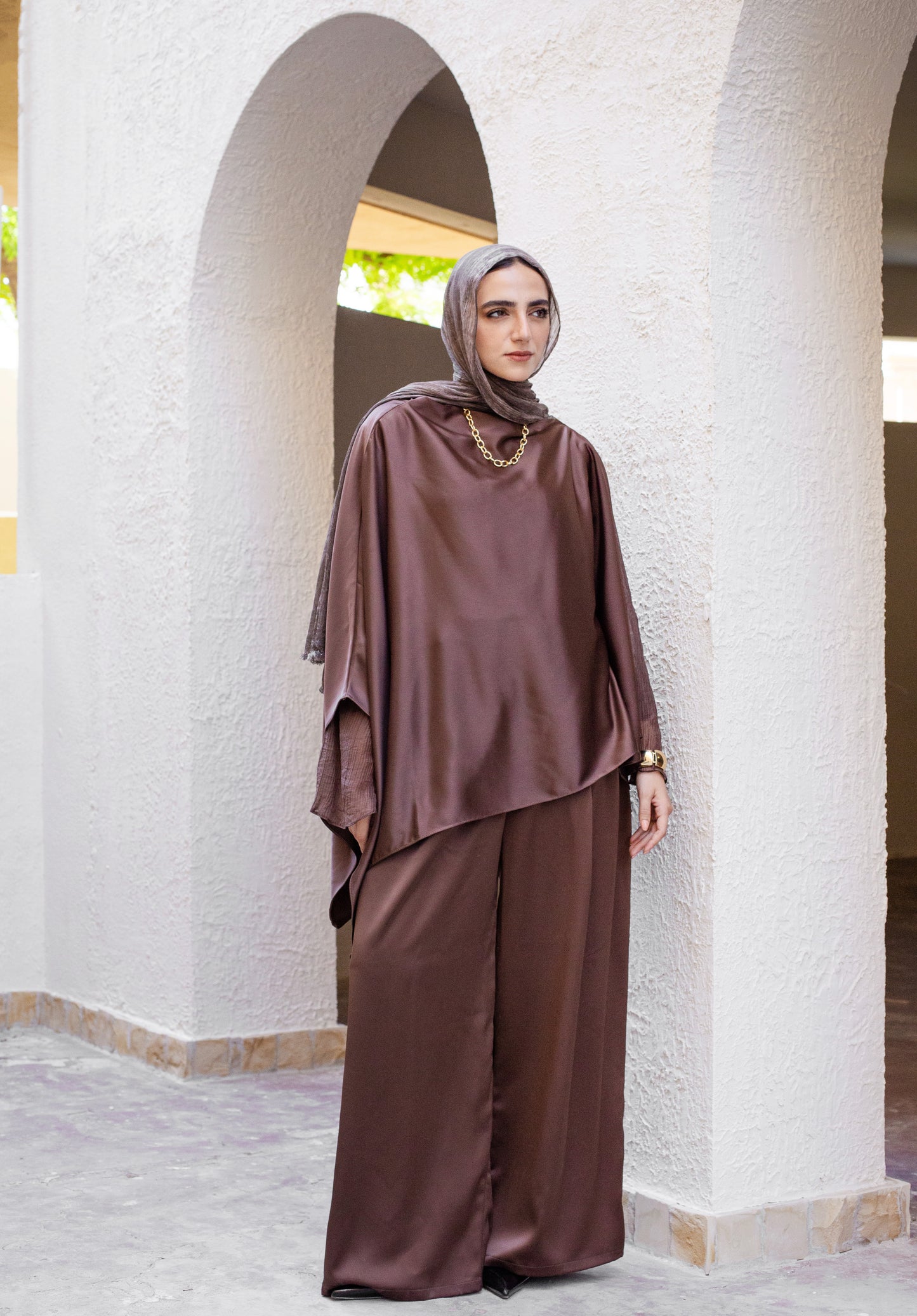Diala Set In Brown