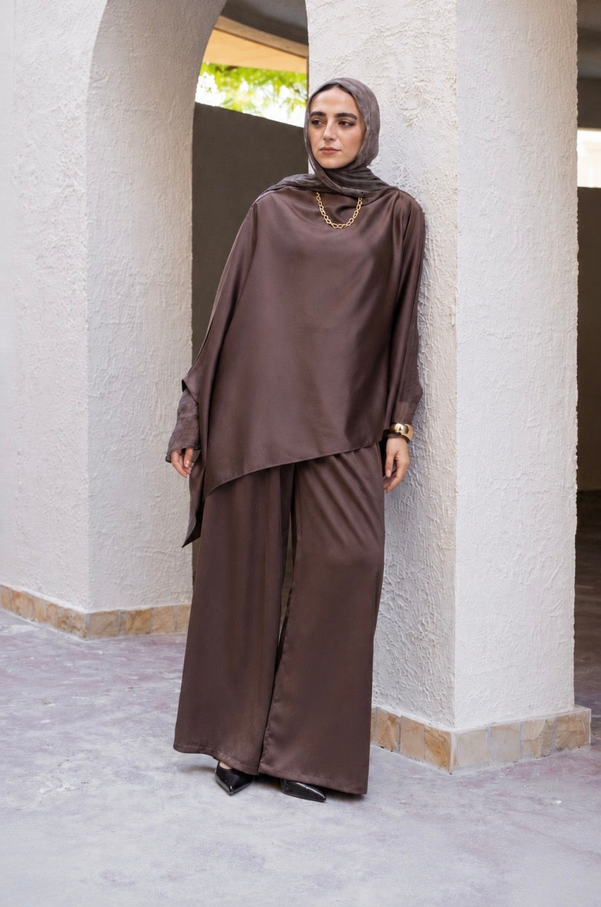Diala Cape In Brown