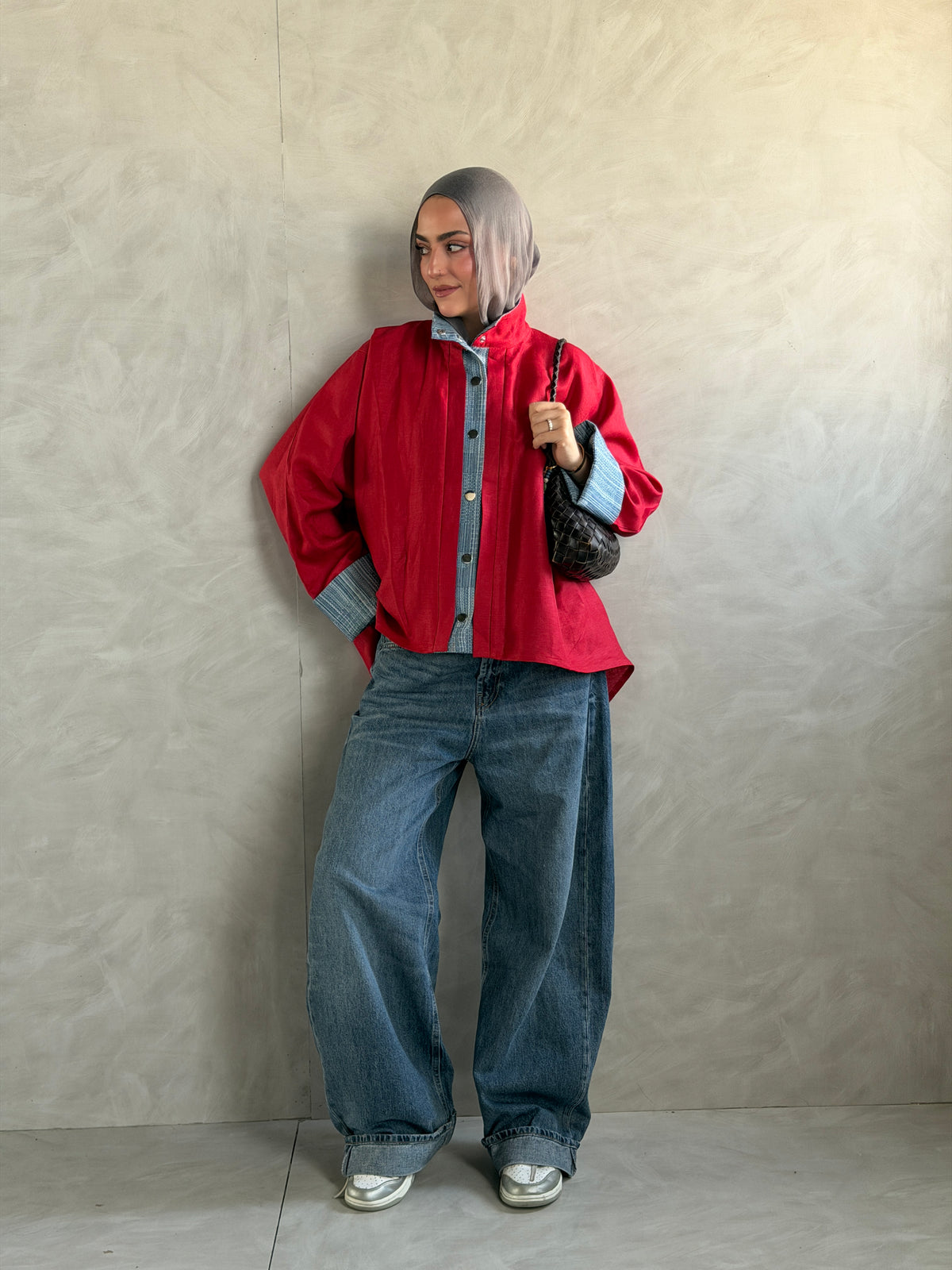 The Canvas Overshirt In Red