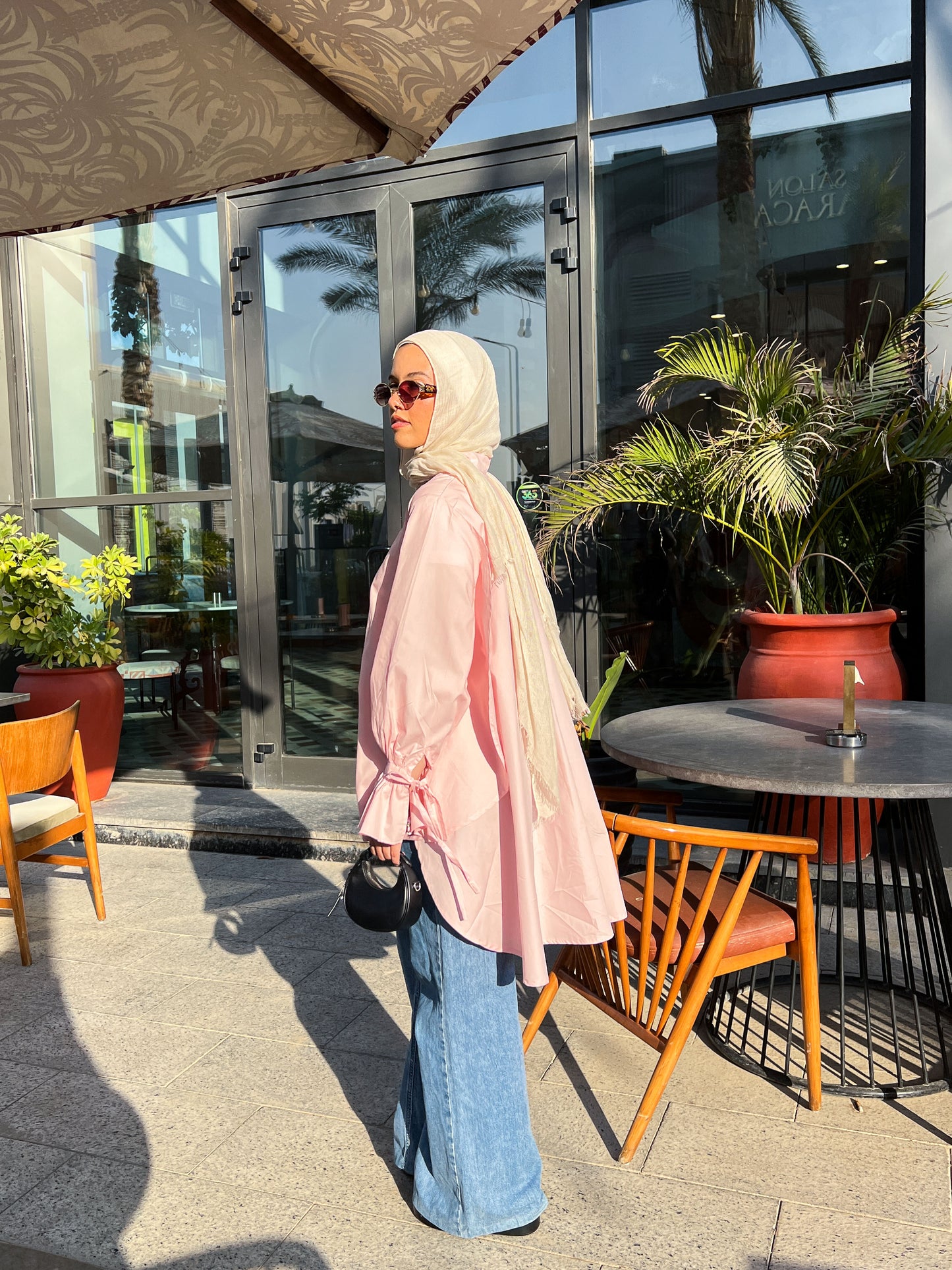 Involved Shirt In Pastel Rose