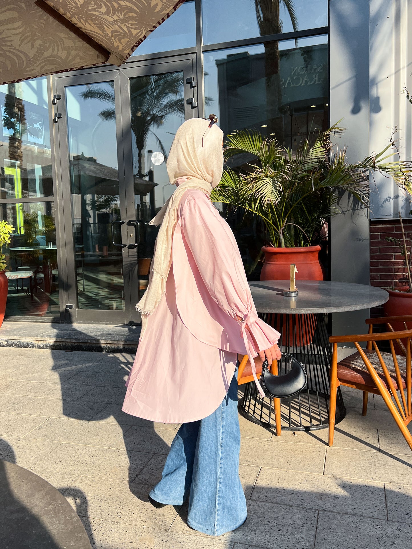 Involved Shirt In Pastel Rose