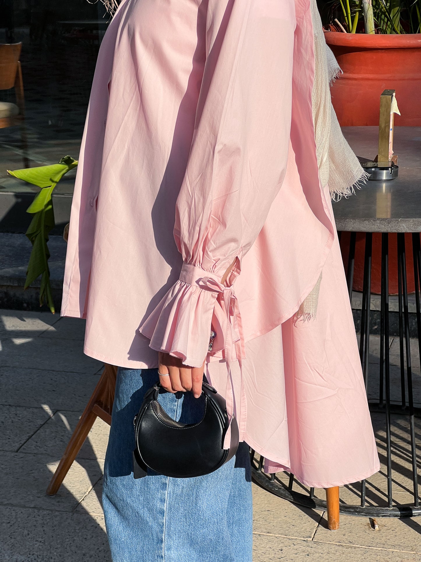 Involved Shirt In Pastel Rose