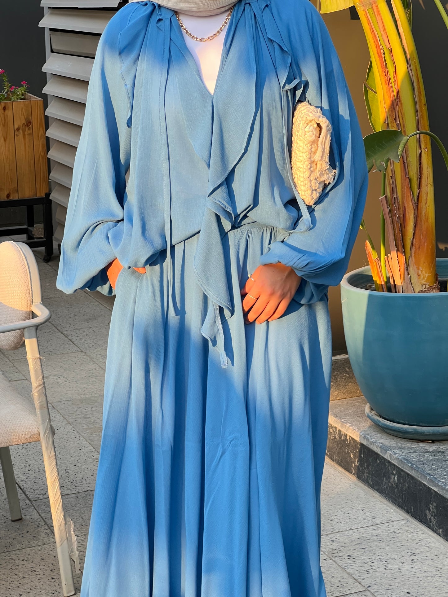 Breeze Set In Light Blue