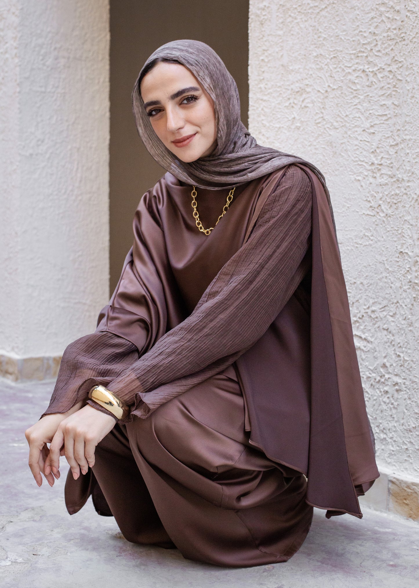 Diala Set In Brown