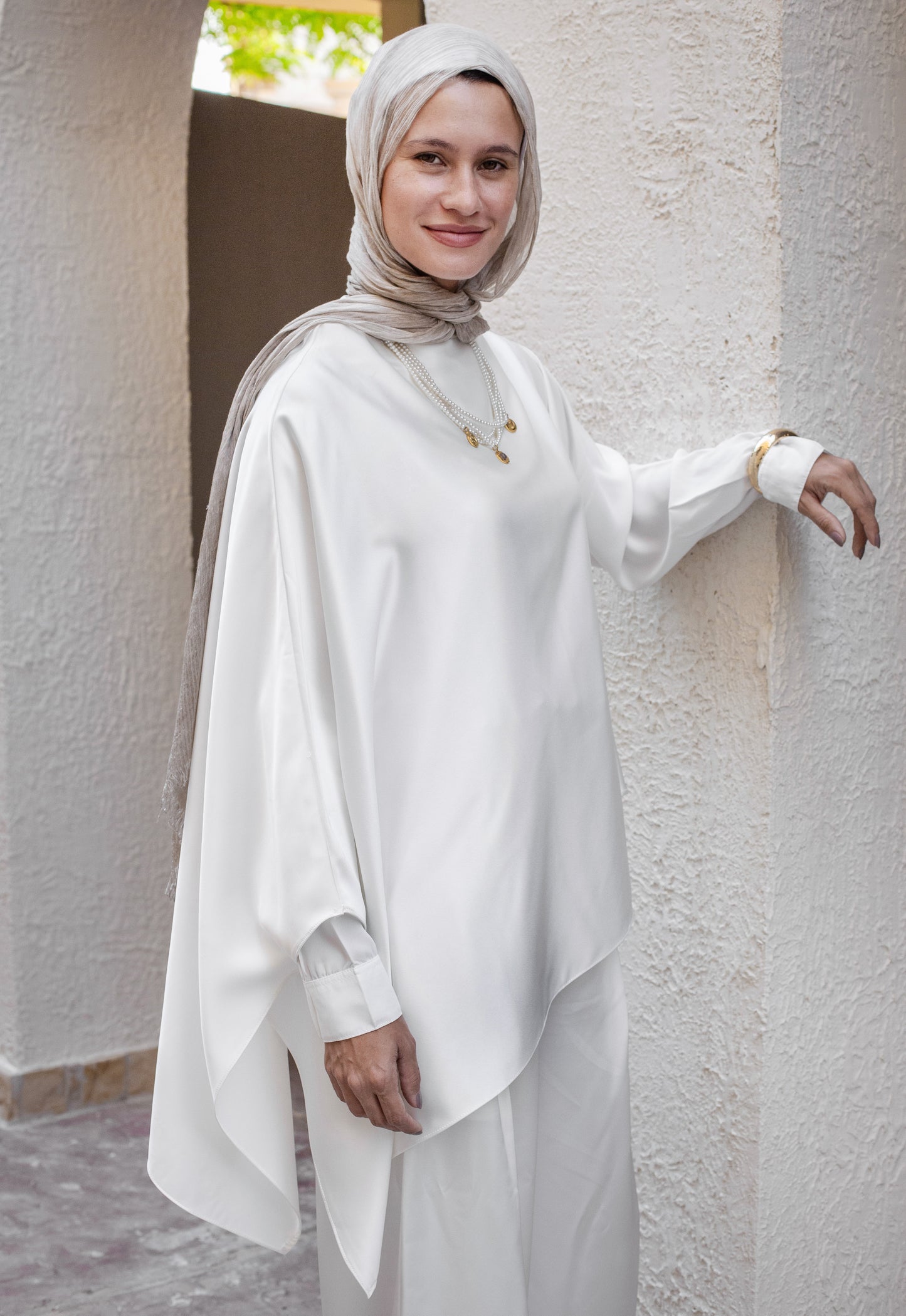 Diala Set In OffWhite