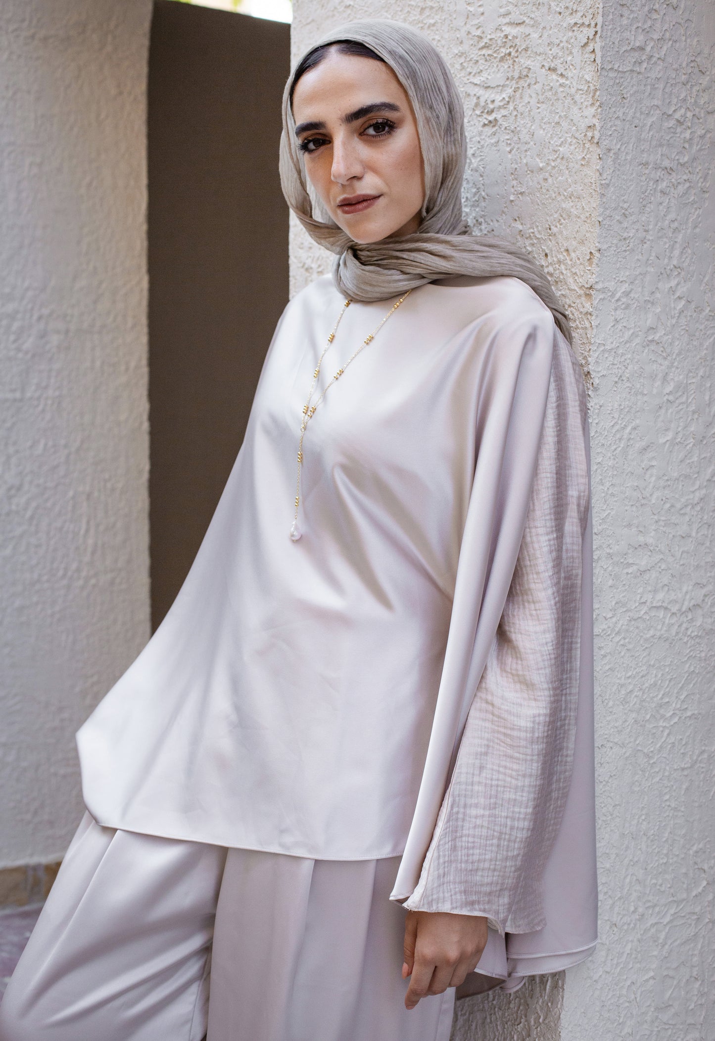 Diala Set In Beige