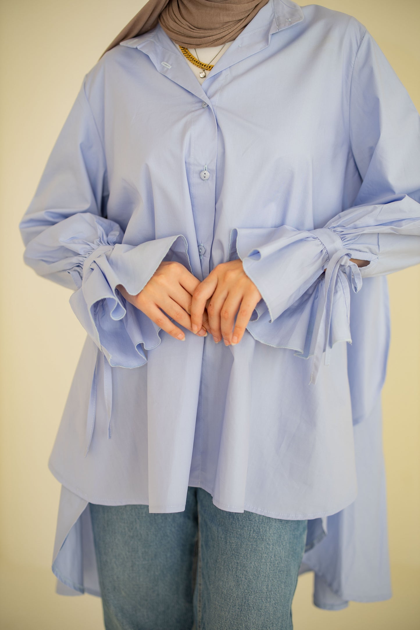 Involved Shirt In Baby Blue
