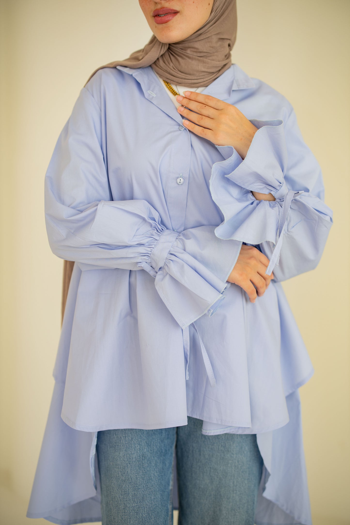 Involved Shirt In Baby Blue